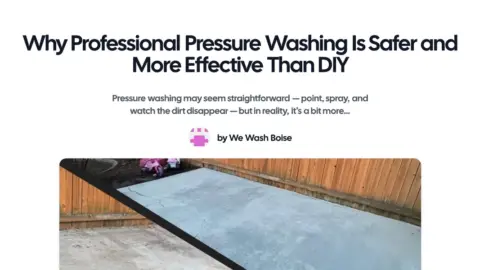 Why Professional Pressure Washing Is Safer and More Effective Than DIY